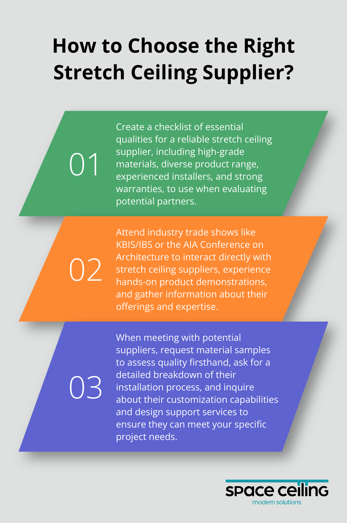 Infographic: How to Choose the Right Stretch Ceiling Supplier?